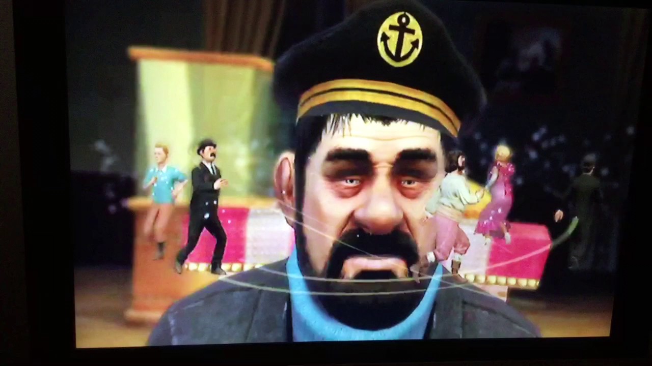 Captain Haddock dizzy