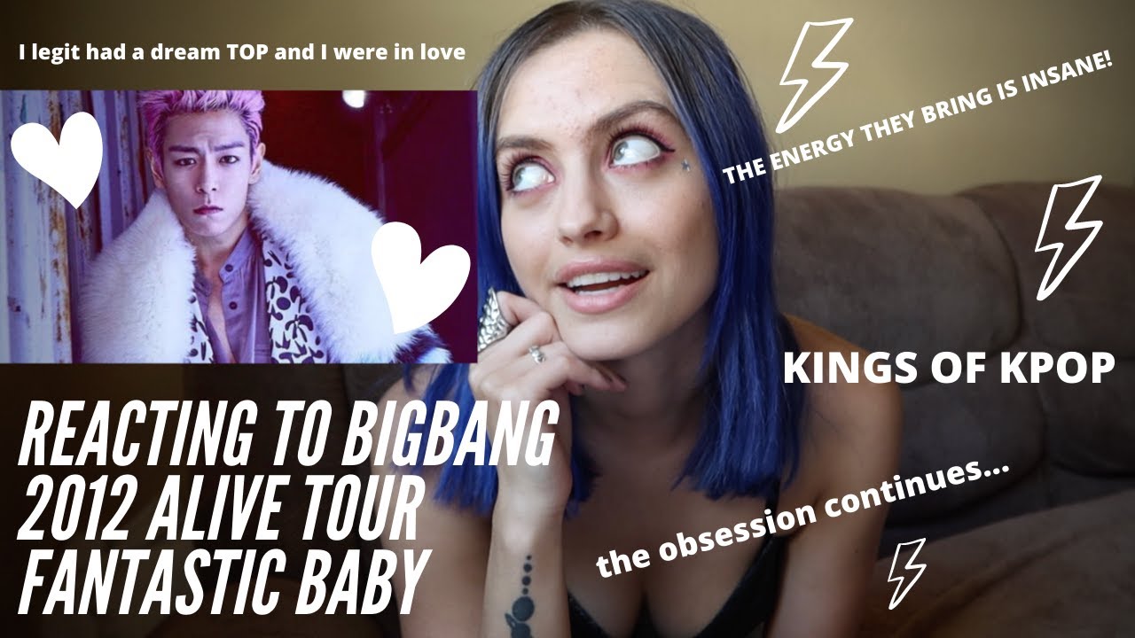 REACTING TO BIGBANG 2012 ALIVE TOUR FANTASTIC BABY (Reaction video, Kpop newbie, VIP, KINGS OF KPOP)
