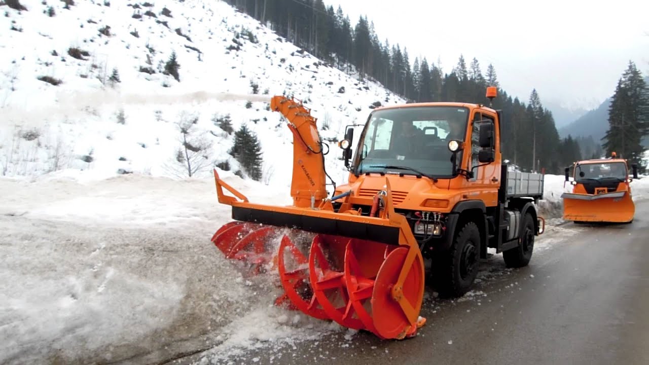 Schneefr&auml;se Vorf&uuml;hrung in Radmer