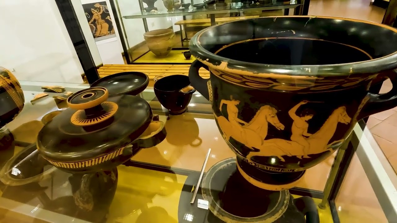 Lipari Greek Museum Sicily