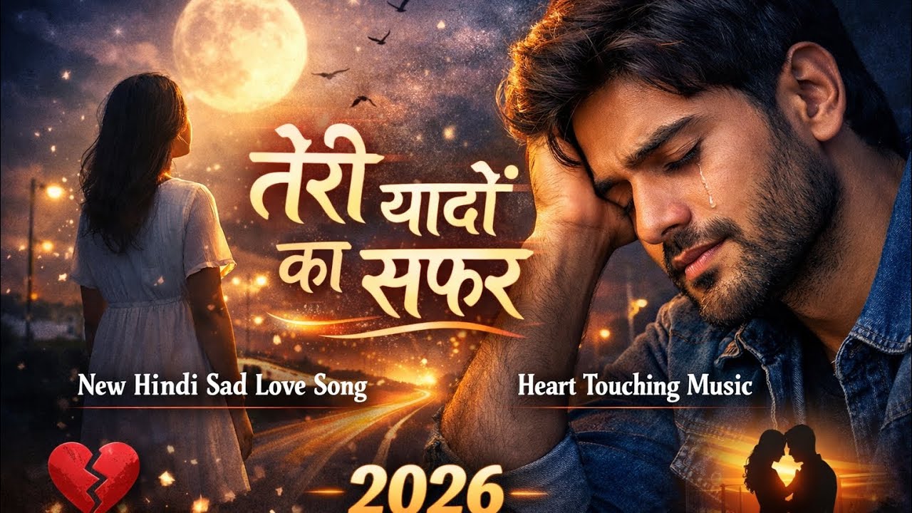 तेरी यादों का सफर | New Hindi Sad Love Song 2026 | Heart Touching Song”