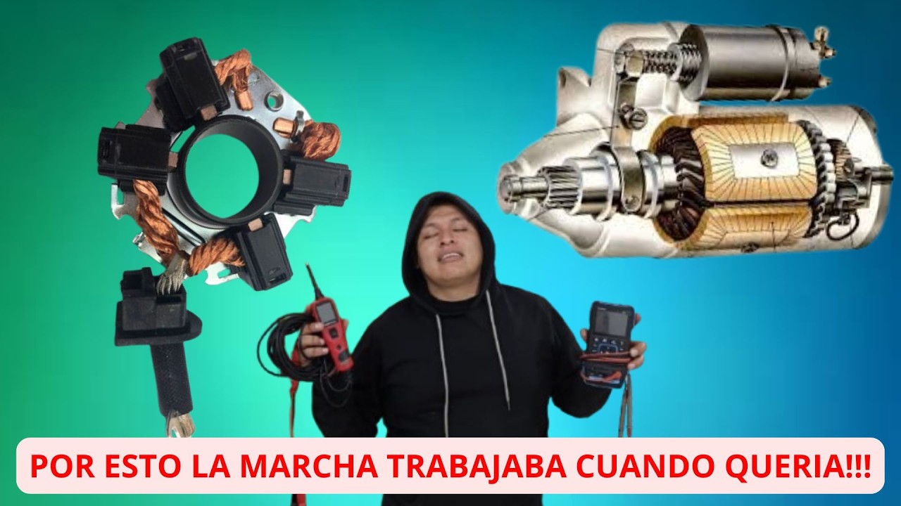 EL 99.99% ES LA CAUSA DE ESTA FALLA EN EL MOTOR DE ARRANQUE | MARCHA