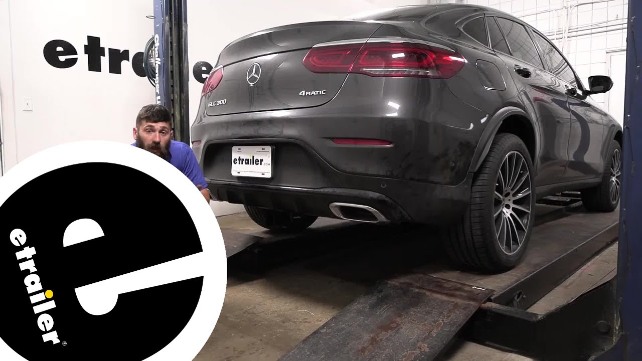 etrailer | How to Install the Curt Trailer Hitch Receiver on a 2021 Mercedes-Benz GLC