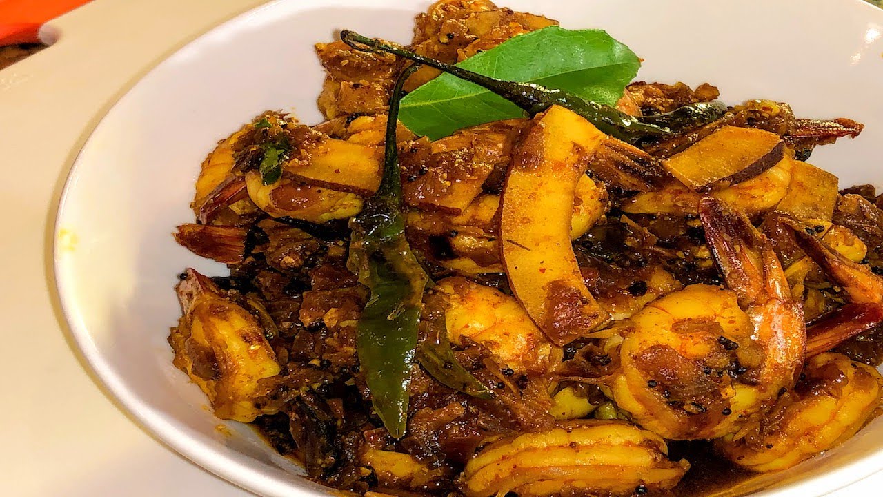 Shrimp (Prawn) Roast Recipe | Show Me The Curry
