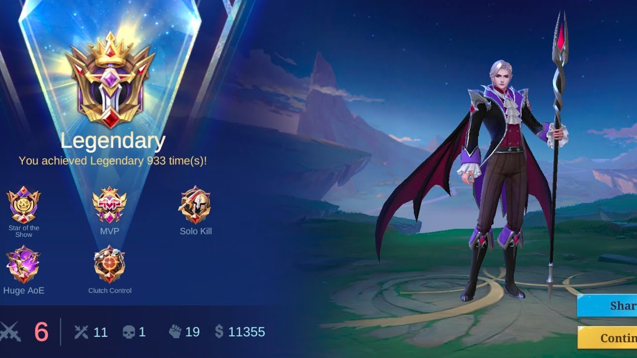 Moba Legends Cecilion best build and game play 