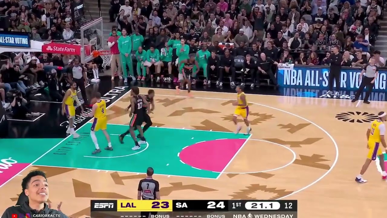 CarioReacts To Lakers vs Spurs | FULL GAME HIGHLIGHTS | January 7, 2026!!!