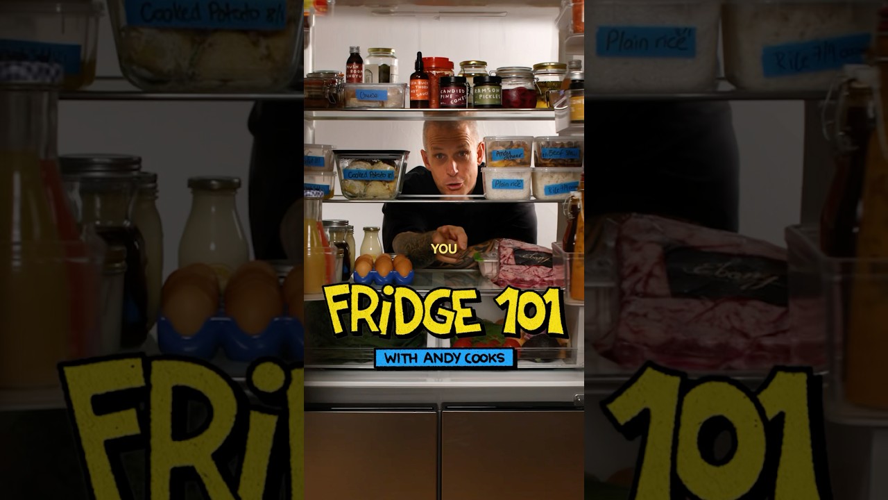 How to set your fridge up like a chef 🧑&zwj;🍳