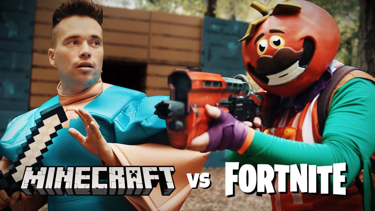 Fortnite против Minecraft