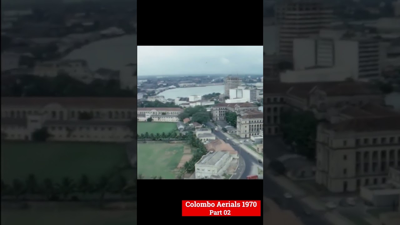Colombo Aerials 1970 Part 02 #colombo #srilanka #aerialfootage  #1970 #sky #airplane #upscaled #AI