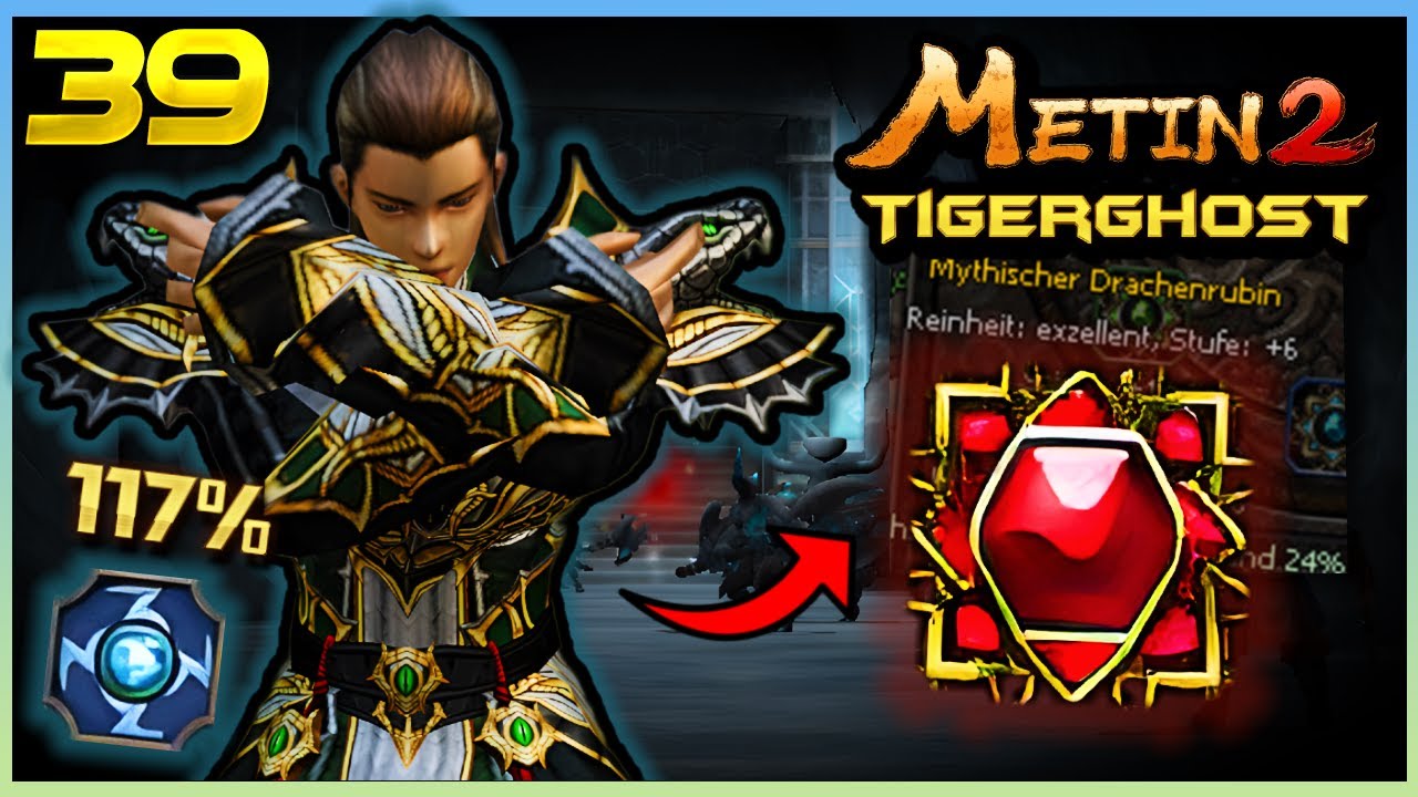 EXE RUBIN auf HEILI? // ALASTOR Quests + Nordwind-Abstieg Autojagd -  Metin2 Tigerghost [39] 🐯