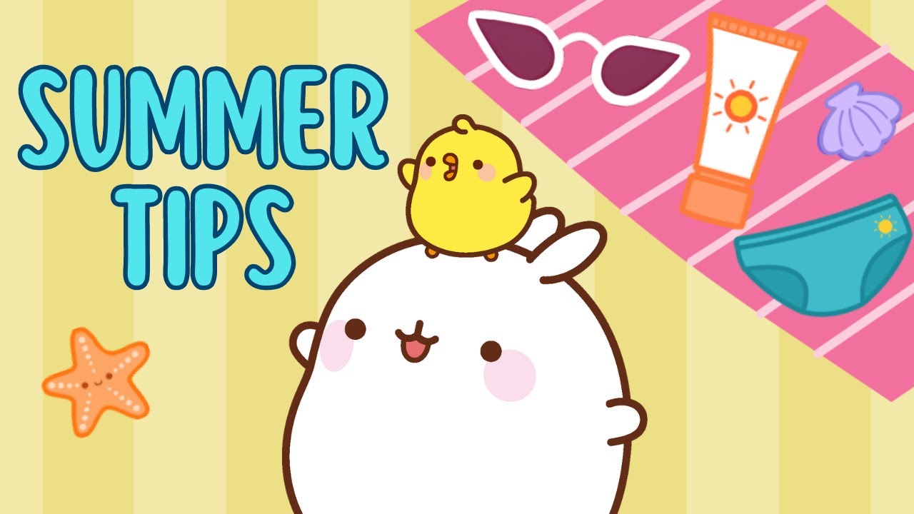 Molang's Summer Tips #1 : Suitcase Essentials 👙| Funny Compilation For kids