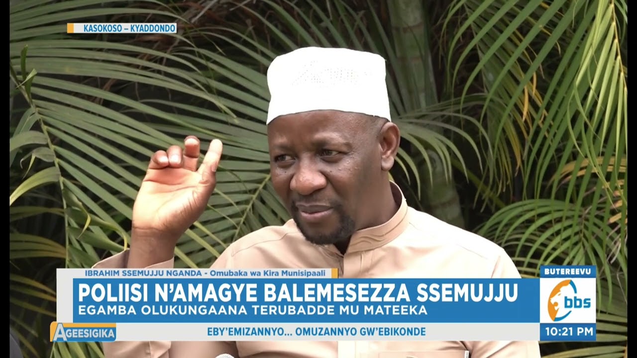 Poliisi n’Amagye Balemesezza Ssemujju, Abadde Ayagala Kusisinkana Abatuuze