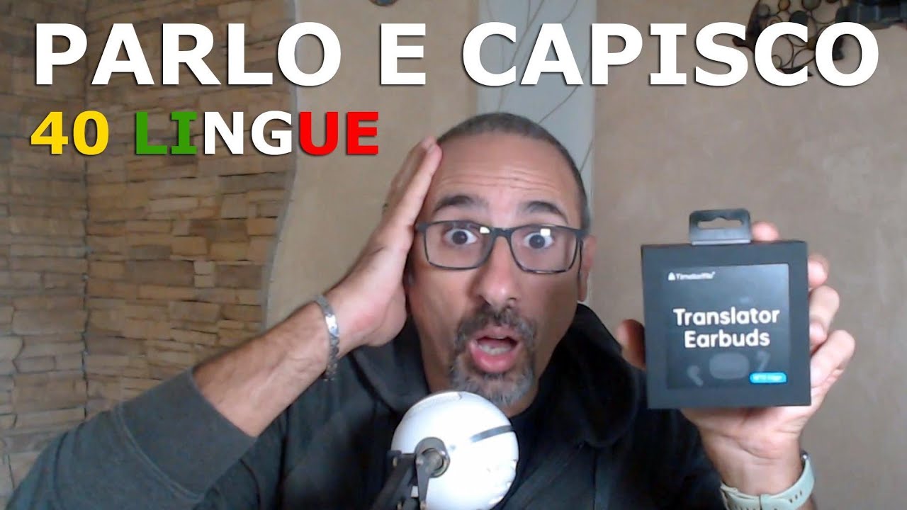 Auricolari Magici: TRANSLATOR EARBUDS WT2 EDGE - Traduce Simultaneamente in 40 lingue ogni parola