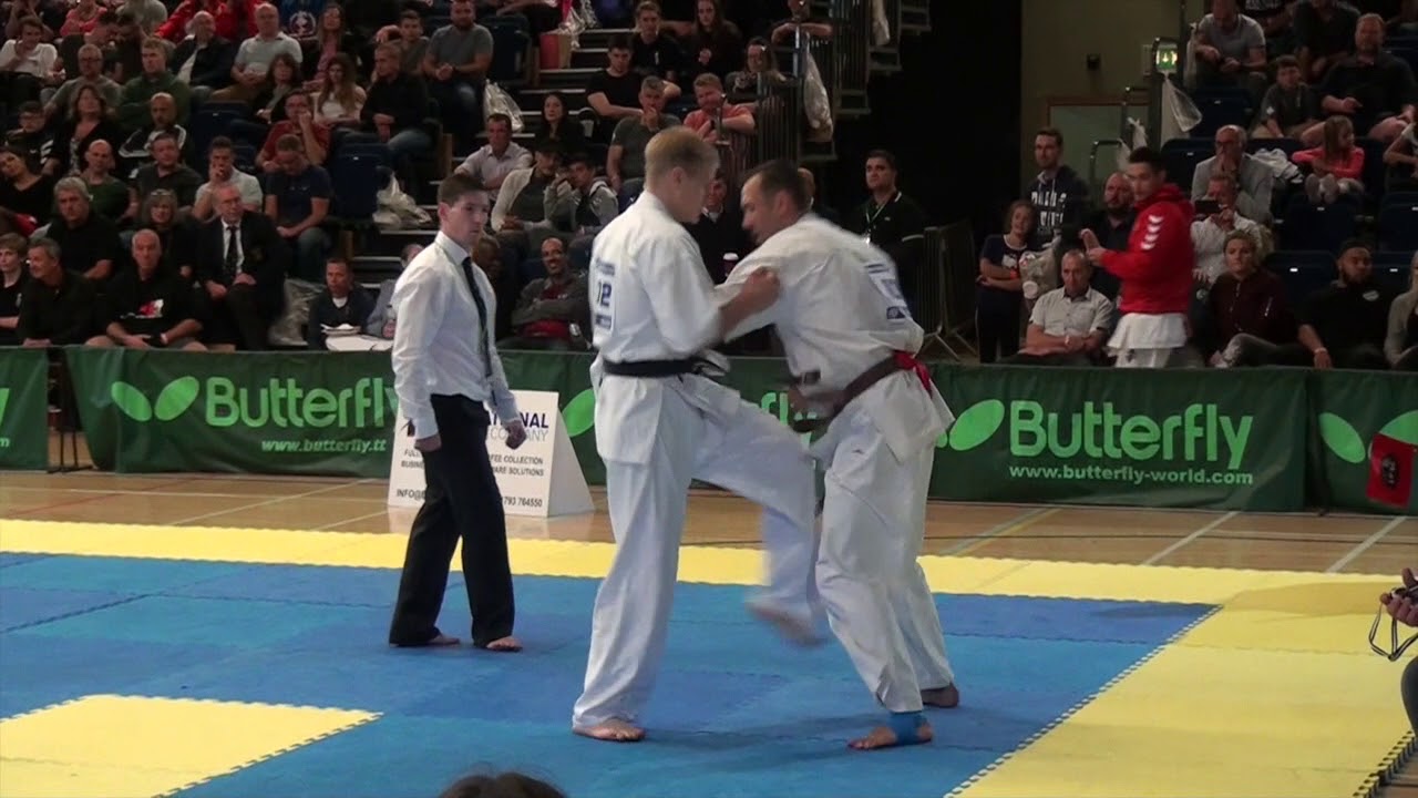 British Karate Kyokushinkai Robert Broeders v Jonas Rosin