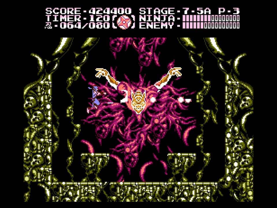 Ninja Gaiden III (NES) - Final Bosses