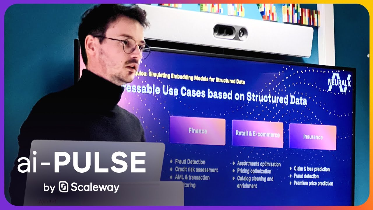 Hands-On Integration Simulating Embedding Models for Structured Data | ai-PULSE 2024 Replay