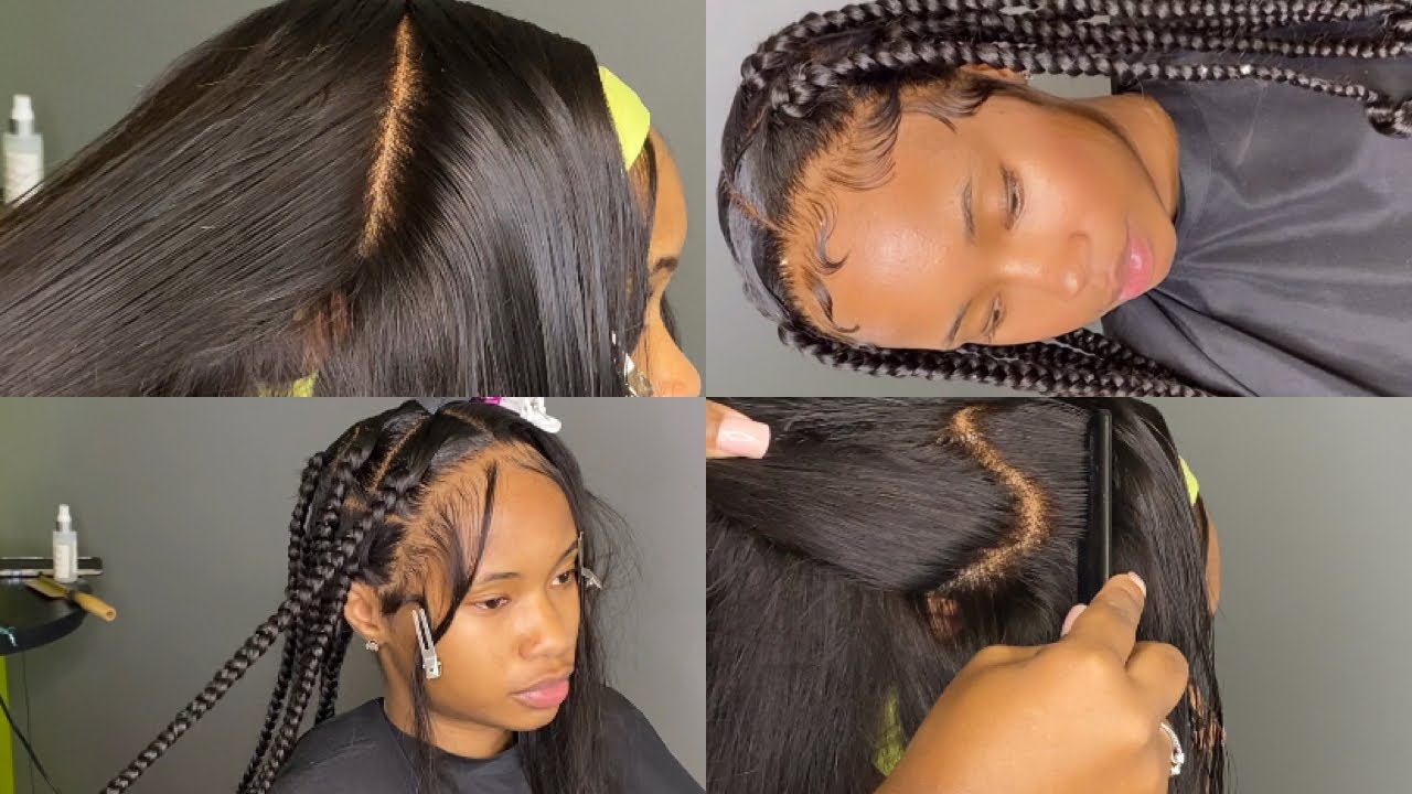 WE'RE DOING BRAIDS ON A WIG! FEAT. ERICKAJPRODUCTS.COM