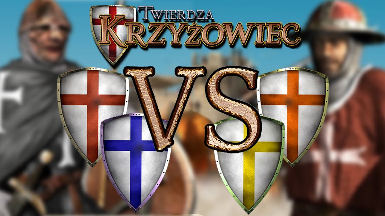 Kt&oacute;ra drużyna zwycięży? BITWA MULTIPLAYER w grze Twierdza Krzyżowiec