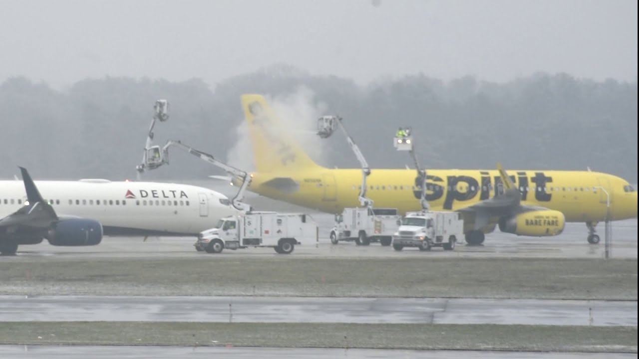Maryland Winter Safety Week - Aircraft Deicing