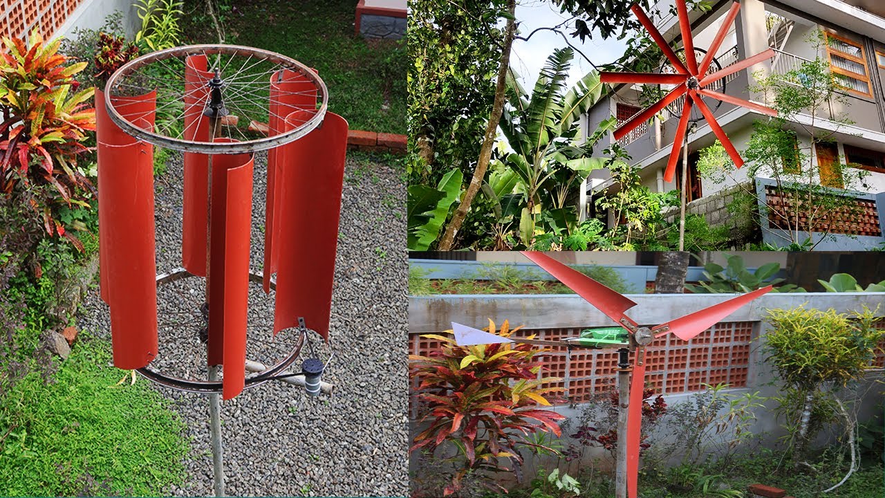 how to make  3 type  wind electricity generator / electricity from Wind turbine