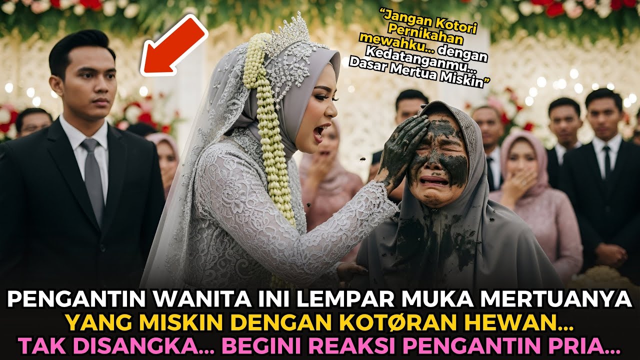 Pengantin Wanita Lempar Kotoran Ke Mertua, Tapi Seminggu Kemudian Semua Tercengang