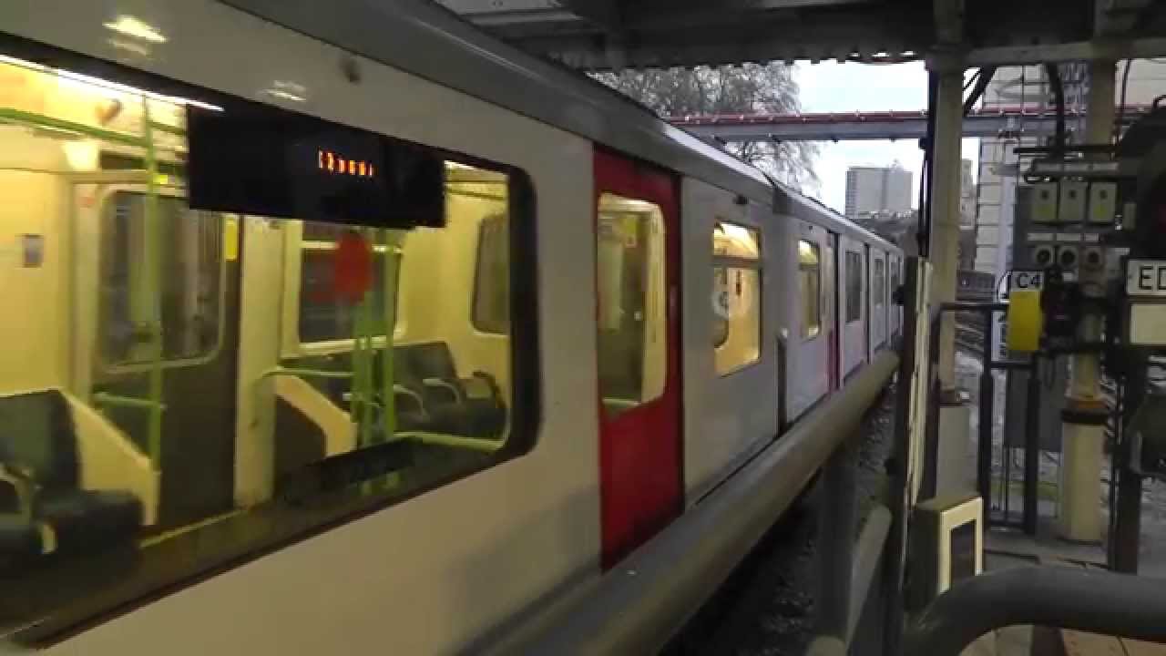 District Line D78 Stock 7059 From Olympia To High Street Kensington