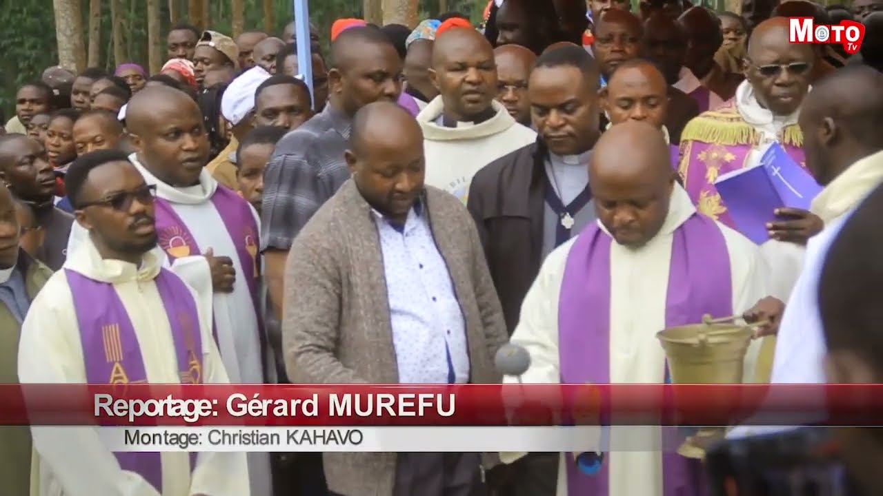 Moto Tv : Derniers hommages à l'Abbé Ghislain KYAMUNDU, Pretre du Diocese de Butembo-Beni