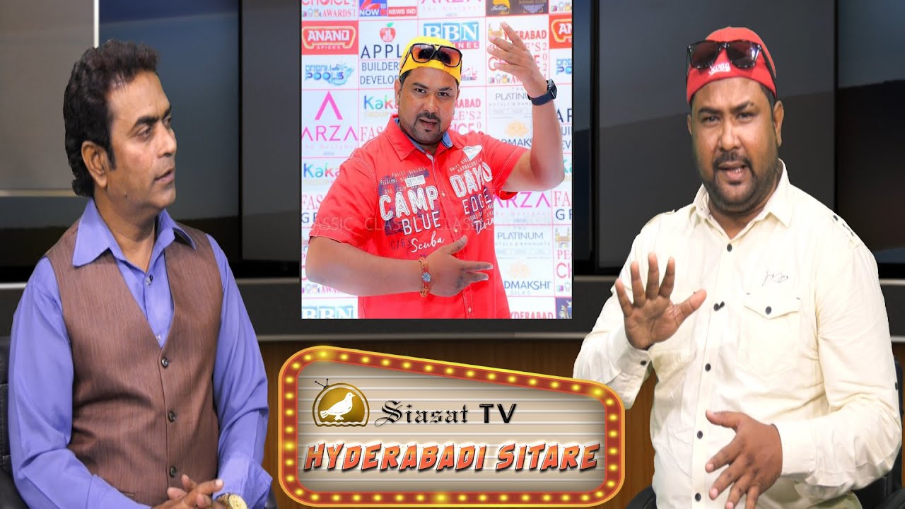 Hyderabadi Sitare: Getting candid with Actor & Anchor Ali Khan Chotu on Siasat TV