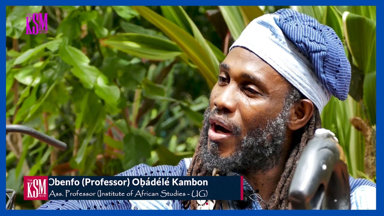 Black Africans lack their own language to conceptualize what this thing is, as Prof Obadele explains