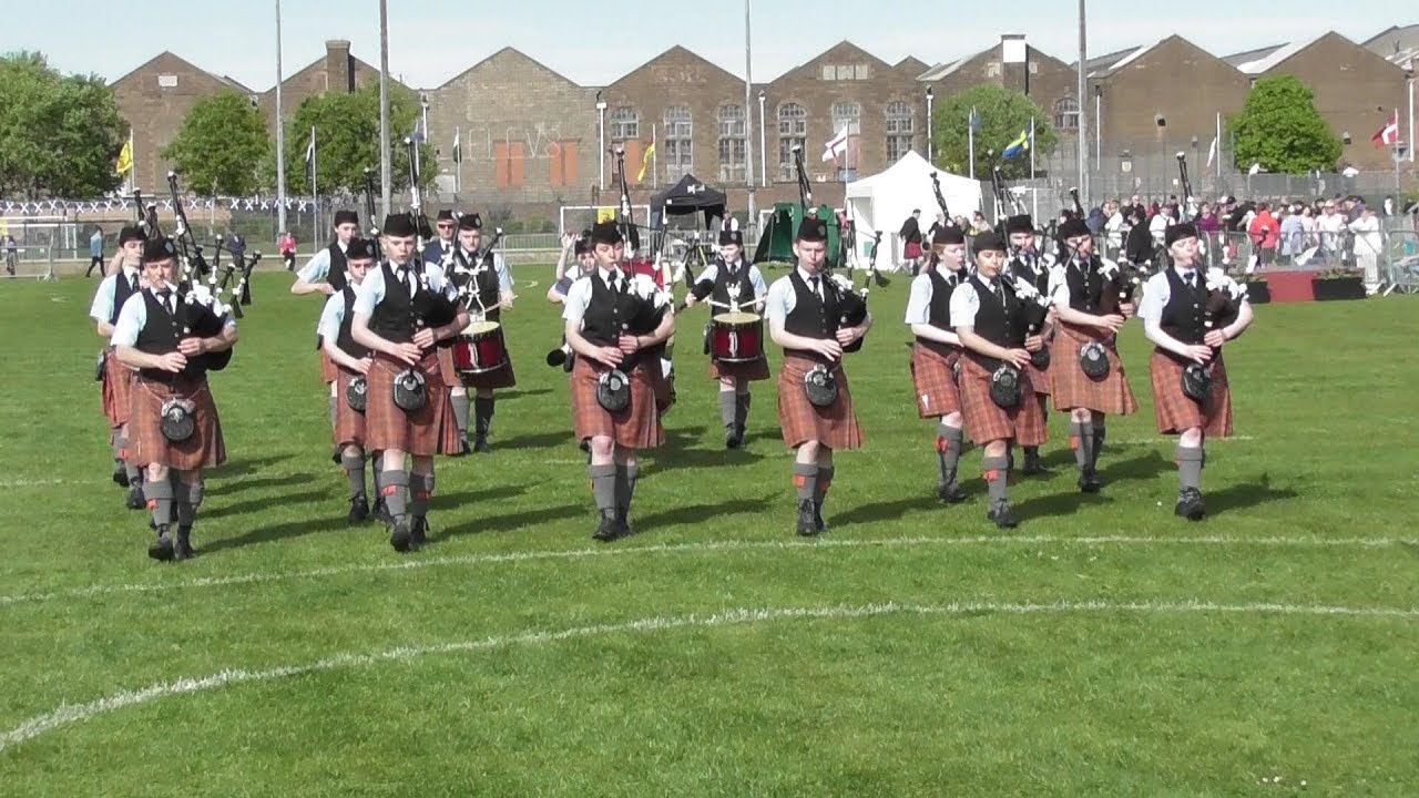OBAN HIGH SCHOOL PIPE BAND GRADE 2 GOUROCK 2019
