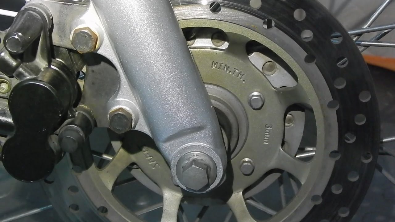 Cambiar pastillas de freno de motocicleta