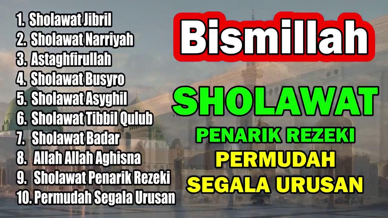 🔴 LIVE SHOLAWAT JIBRIL TERPOPULER 2026 | Pembuka Pintu Rezeki & Pelunas Hutang