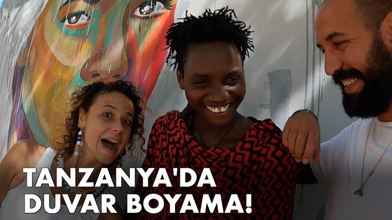 TANZANYA ZANZİBAR’DA SOKAK BOYADIM!