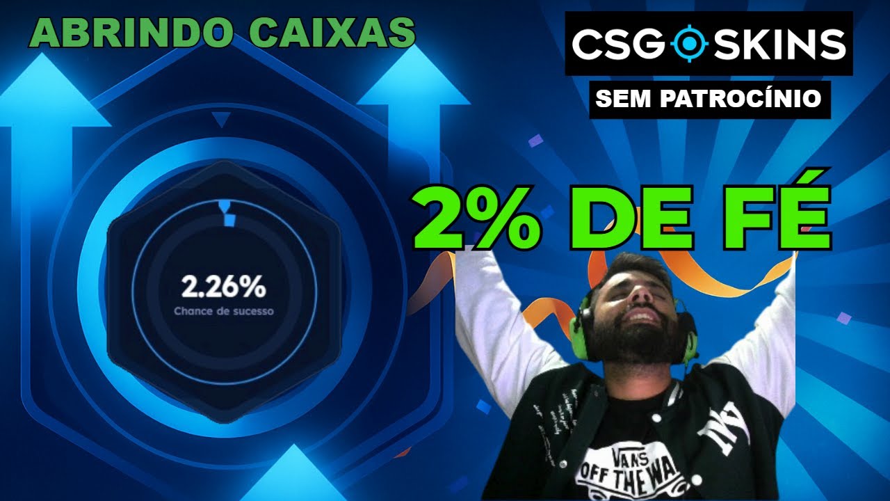 TÁTICA INSANA PARA PROFIT NO CSGOSKINS COM 2% DE FÉ