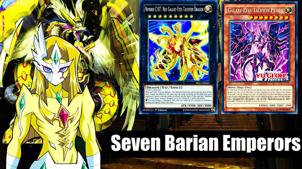 (YGOPRO)  new Galaxy-Eyes Tachyon deck,Duelists of Brilliance ,Galaxy War Drake