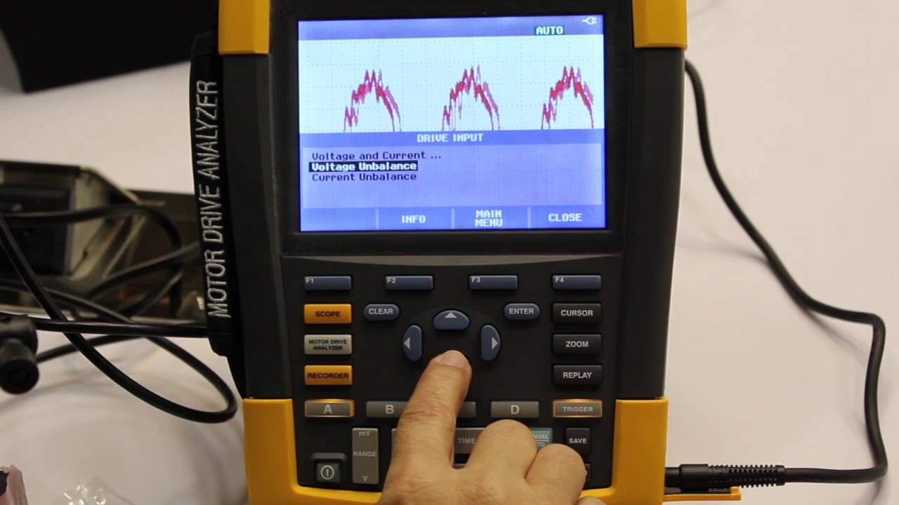 Tutoriales Melexa y Fluke: Analizadores de motor MDA 550