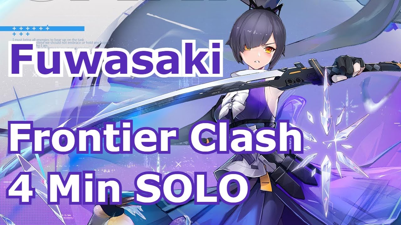 Fuwasaki Solos Frontier Clash Hard Mode in 4 Minutes Tower of Fantasy 2.0 CN Test Server
