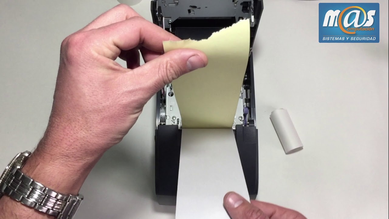 Fiscal Epson TMU-220AFII -  Cambio de papel
