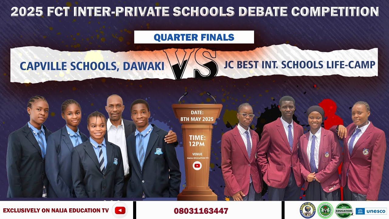 CAPVILLE SCHOOLS DAWAKI vs JC BEST INT. SCHOOLS LIFE-CAMP (Quarter Finals)