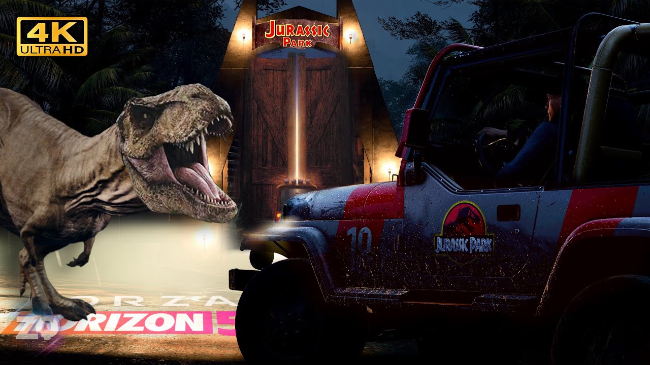 Ausflug in den JURASSIC PARK - FORZA HORIZON 5 Isla Nublar