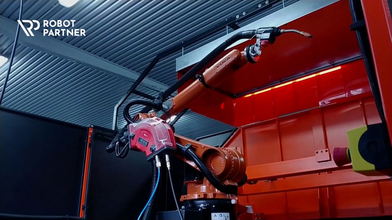 Stanowisko spawalnicze - uniwersalne zrobotyzowane spawanie - KUKA i Fronius
