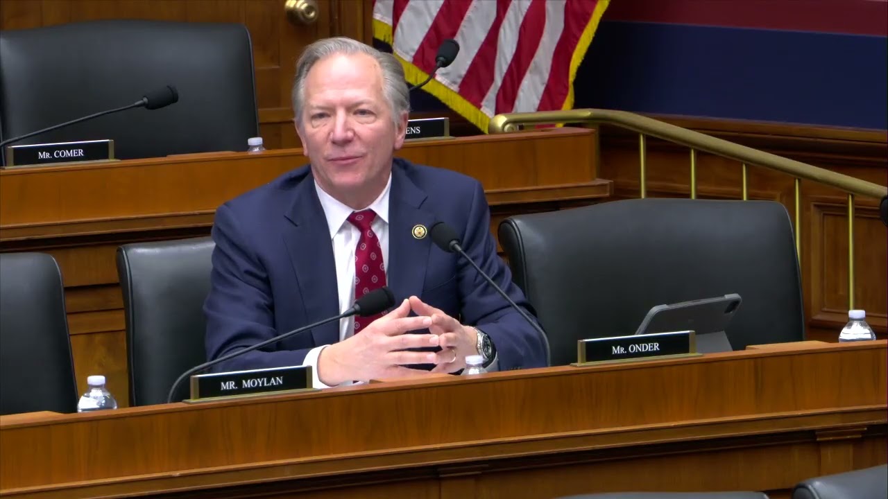 Rep.Onder Questioning Witnesses in Ed & Workforce on How AI Can Impact Education and The Workforce.