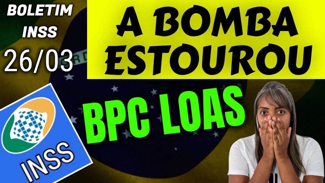 ✔️ NOT&Iacute;CIA BOMBA BPC LOAS PARA TODO O BRASIL FOI REVELADO