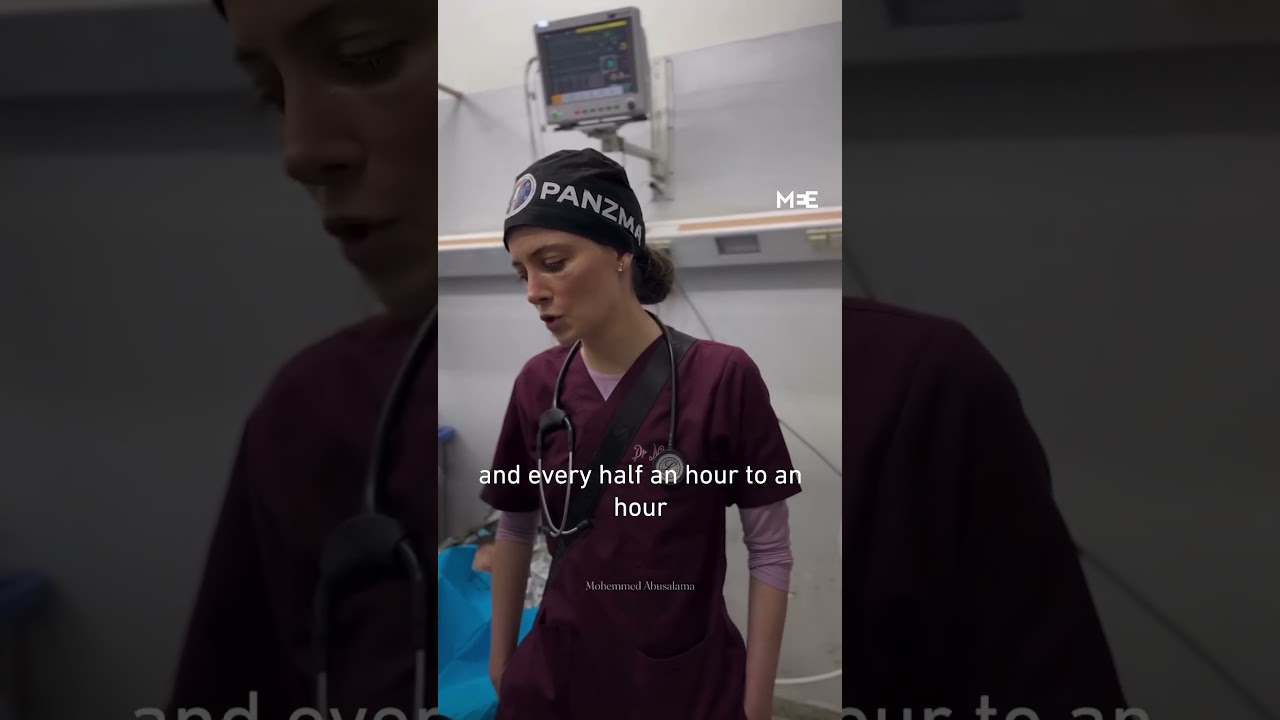 Australian doctor in Gaza hospital says it’s a slaughterhouse