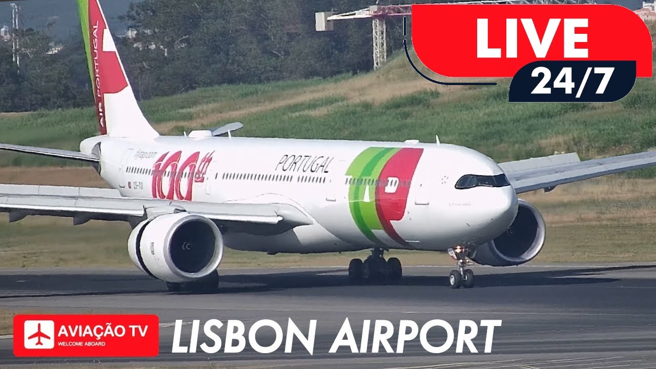 🔴 LIVE 24/7 Lisbon Airport 26.03.2026 &bull; Livestream Plane Spotting &bull; Direto Aeroporto Lisboa