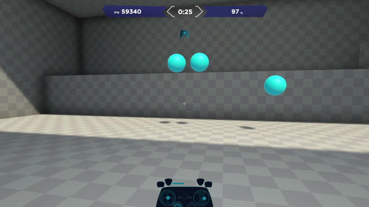 Steam Controller Gyro Gridshot 100,046