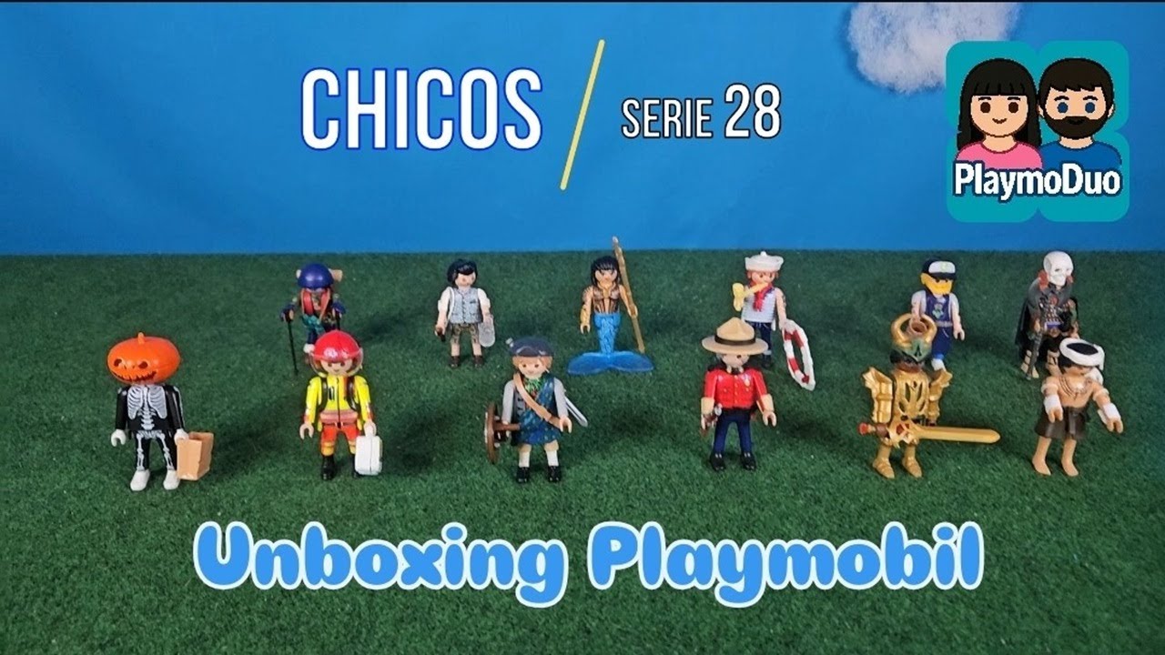 🔥 ¡Unboxing Playmobil Serie 28 Chicos! Todas las figuras al detalle 😍
