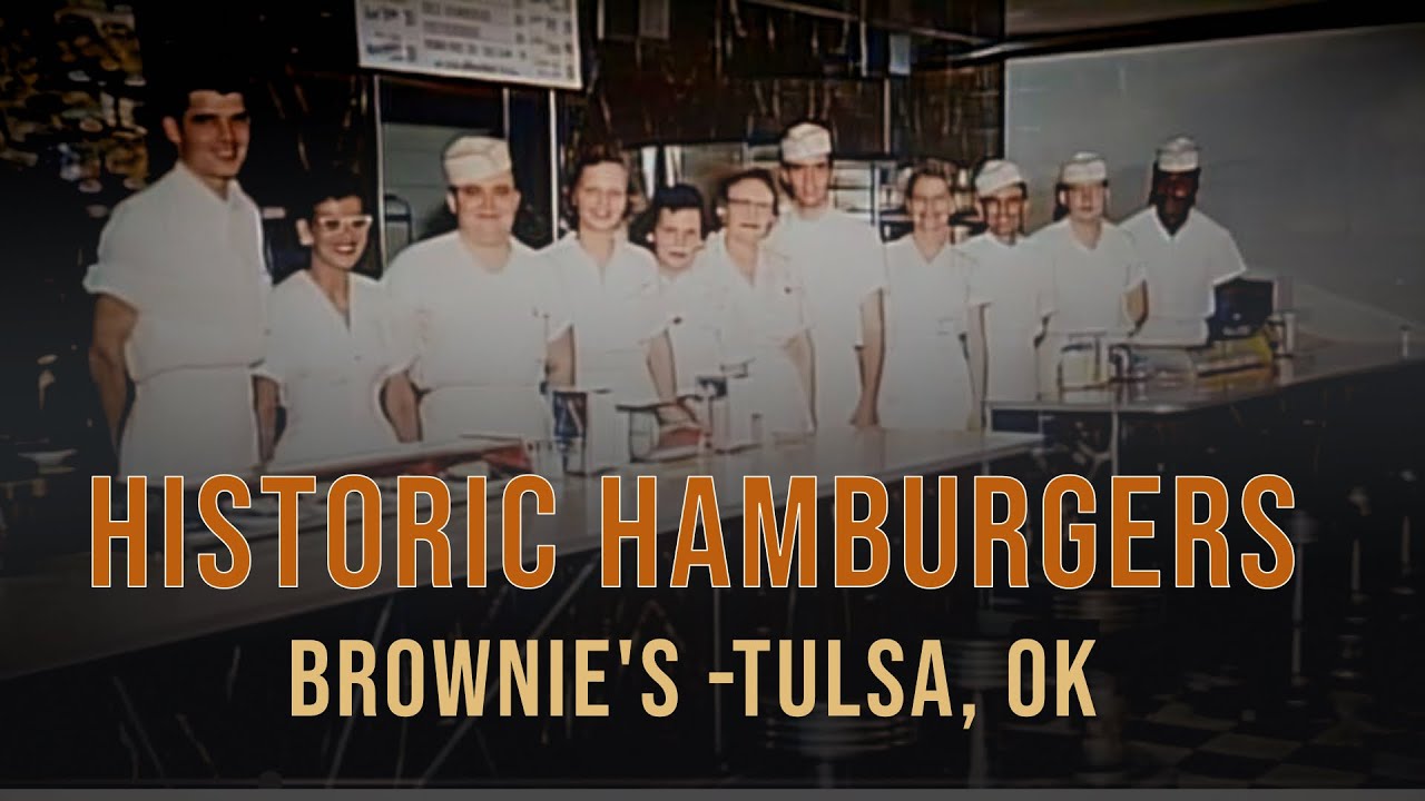 Brownie's Hamburgers Retro Restaurant Tulsa OK - TV Feature Story Jack Frank Best Burgers