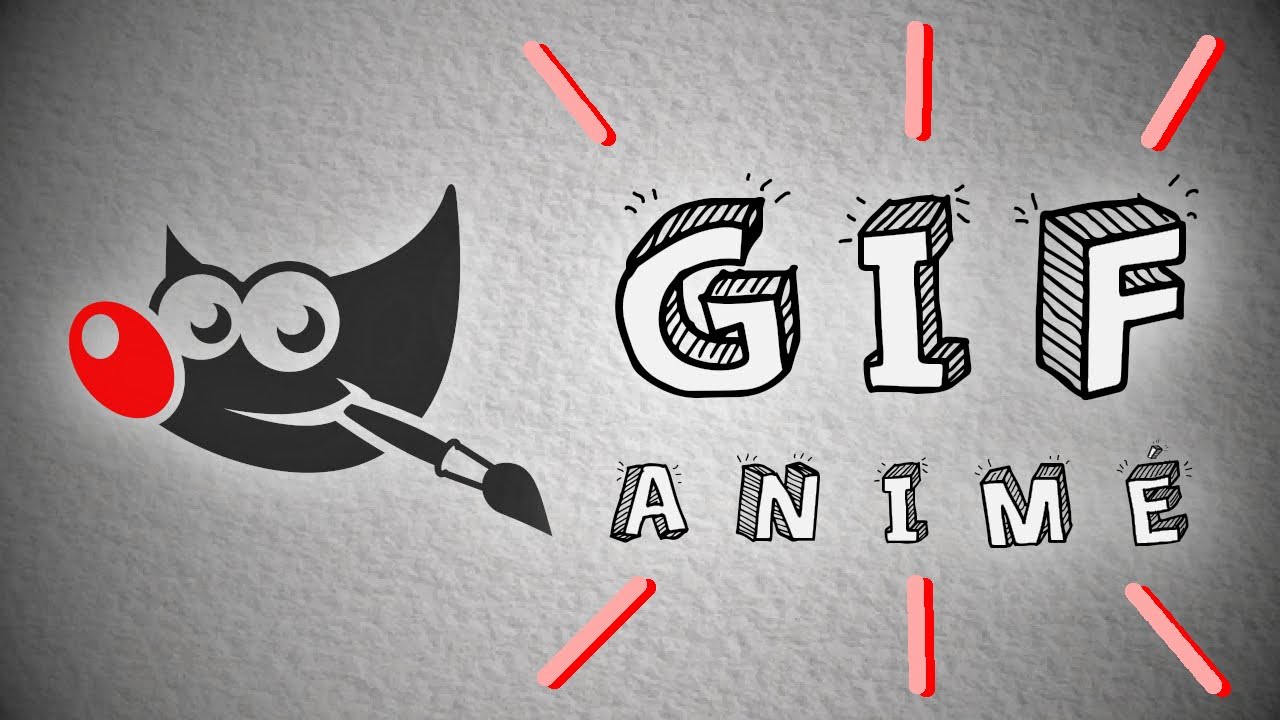 GIMP 2.10 : gif animé