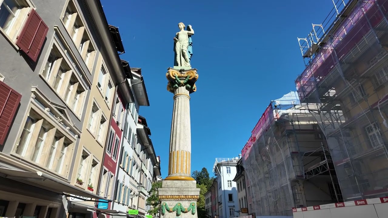 Switzerland Pit Stops: Andelfingen + Winterthur on the Way Back from Rhine Falls 🇨🇭